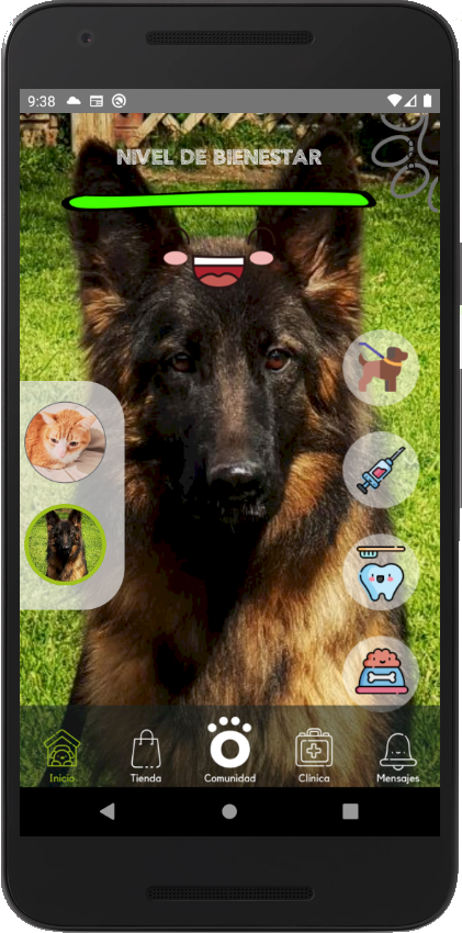 BZOOVET móvil para clientes con acceso a servicios digitales